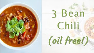 EASY Plant Based Vegan Chili in the Instant Pot WFPB OilFree amp HEALTHY [upl. by Latsyc208]