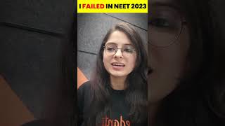 NEET 2023  FAILED 😡 NEET Failure Motivation 😨 😭 NEET2023 NEETMotivation NEET [upl. by Yelhak]