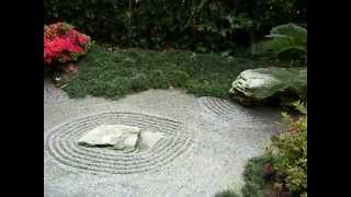 Stone Garden Japanese Garden SaintJeanCapFerrat French Riviera [upl. by Flight569]