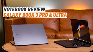 Samsung Galaxy Book 3 Pro amp Book 3 Ultra 16“ im Vergleich – Windows MacBook Pro [upl. by Crooks]