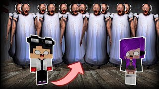 GRANNY FEZ UM EXERCITO DE CLONES DO MAL NO MINECRAFT [upl. by Eneli]