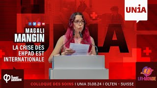 Magali Mangin  Colloque des soins aux personnes âgées [upl. by Eniledgam929]