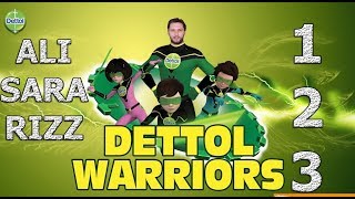 Dettol warriors Dettol Warriors 2 MOVIE Kids cartoon in URDU  Dettol Warriors Episode 2 In UR [upl. by Gadmann]