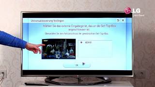 LG LED Smart TV  11 Universalsteuerung fremder Geräte [upl. by Ahsiemak801]