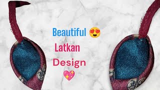 Latkan banane ka aasan tarika fashion diy latkancraft shortsfeed art homehacks homemadeeasy [upl. by Nywg351]