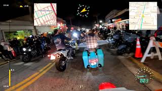 Main Street Daytona Beach 03012024bikesatisfyingriderfunlivetoridemotorcyclegirls [upl. by Gerstein691]