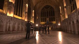 Tenebrae Factae Sunt Gesualdo The Gesualdo Six at Ely Cathedral LiveHolyWeek [upl. by Lyndes]