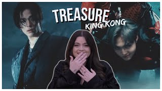 My first Treasure comeback  TREASURE  KING KONG MV REACTION [upl. by Imoyaba]