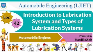 L 42 Lubrication Systems and Types of Lubrications in IC Engine  Automobile Engines  Automobile [upl. by Inohtna]