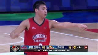 Thompson TAKES THE LEAD for Brgy Ginebra vs Phoenix 🔥  PBA Season 49 Commissioners Cup [upl. by Curcio]