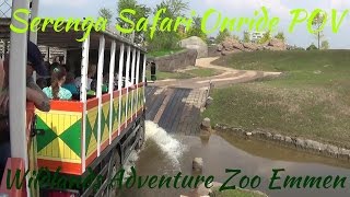 Wildlands Adventure Zoo  Serenga Safari Onride POV [upl. by Sigismond]