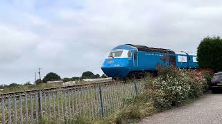 Midland Pullman Exmoor Coast Pullman  1Z71 at stoke works junction 02072024 [upl. by Aisauqal412]