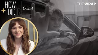 CODA Actress Emilia Jones Talks About Learning How to Sing and do Sign Language  How I Did It [upl. by Saideman900]