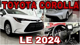 Toyota corolla le 2024 review completo  La formula mas confiable  Toyota corolla  corolla 2024 [upl. by Cicely]