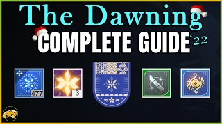 How to get Essence of Dawning amp Dawning Spirit  The Dawning  Season of the Seraph  Destiny 2 [upl. by Rubenstein]