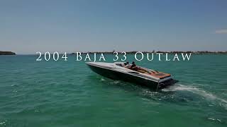 Baja Outlaw 33  JDM Luxury Boat Brokerage [upl. by Aicad]