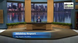 Midday Report Virtual Set  Big Apple Studios [upl. by Eannej]