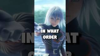 What order should you play Kingdom Hearts kingdomhearts shorts [upl. by Yecnahc]