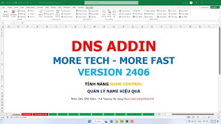 Tính năng Name Control trong DNS Addin 2406  Quản lý Name nâng cao [upl. by Kirtap]