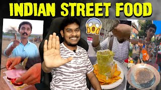 Its Very Wrong Bro😱Worst amp Weirdest Indian Street Food🤮 Maggi Milkshake Pepsi Omelette  Tamil [upl. by Strong]