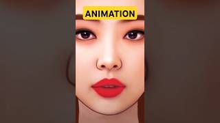 animation clayanimation asmr art makeup lashes [upl. by Torrance669]