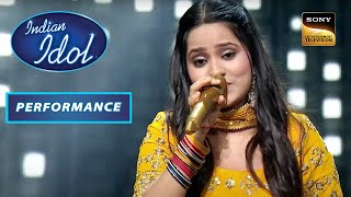 Indian Idol S13  Bin Tere Sanam पर Bidipta ने दिया Super Energetic Performance  Performance [upl. by Ecirtnas]