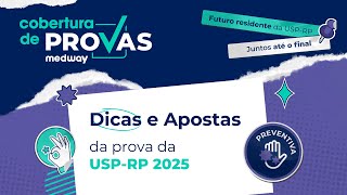 Dicas e Apostas para a prova da USPRP  Medicina Preventiva  Cobertura de Provas Medway [upl. by Cory]