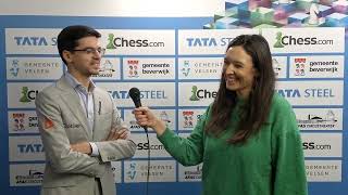 A sole lead for Anish Giri  Round 4 [upl. by Remsen]