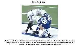 The Burfict Hit Revisited [upl. by Odnumde]