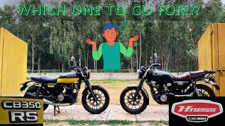 Honda CB 350 RS or Highness Which one to buy  Malayalam cb350 hondahighness cb350rs motovlog [upl. by Peterus]