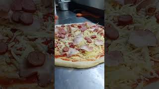 Готуємо піцу  pizza food pizzalover pizzatime cooking recipe [upl. by Notanhoj]