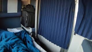 2018 Amtrak Coast Starlight trip from Emeryville to Seattle with Roomette [upl. by Hebner]