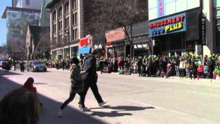 Erins Irishman Of The Year Wayne Hogan St Pats Montreal 2016 Parade 198 [upl. by Enasus]