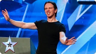 Andrew Lancaster treats us to some HILARIOUS impressions  Auditions  BGT 2018 [upl. by Brause]