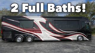 2017 Newell P50 Show Coach For Sale Bunk Coach With 2 Full Baths [upl. by Jonny]