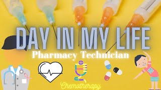 IV PHARMACY TECHNICIAN VLOG  Chemotherapy Edition PART 2 of 3💕 [upl. by Hackney]