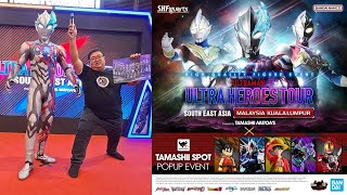 My journey through the Ultra Heroes Tour South East Asia feat Tamashii Pop Up Malaysia 2023 [upl. by Guimar985]