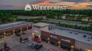 DRONE FOOTAGE of Woodforest Community in Montgomery TX  DJI Air 2S [upl. by Cida]