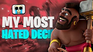 This is My Most Hated Deck 😭  Clash Royale [upl. by Terr]