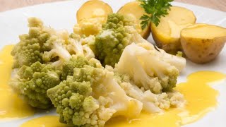 Receta de romanesco con patatas y alioli  Karlos Arguiñano [upl. by Inoek]