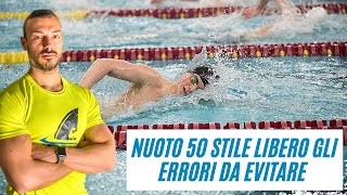 Nuoto Stile libero Analisi 50 metri Filippo [upl. by Pomfrey]