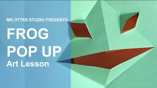 How To Make A Frog Pop Up [upl. by Aihsekyw]