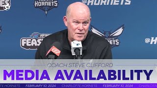 Hornets vs Grizzlies Coach Clifford Postgame Media Availability  2102024 [upl. by Lianne351]