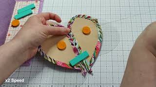 How to use the Flat Back Stitching English Paper Piecing Palette [upl. by Harolda]