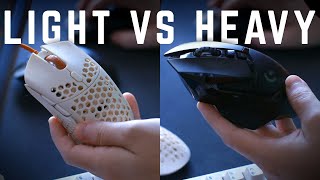 Heavy vs Light Gaming Mice Explained [upl. by Ernesta]