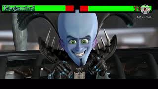 Megamind vs Titan First Fight With Healthbars REMAKE [upl. by Ralph695]