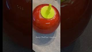 First Time Making Toffee Apple Easy Toffee Apple for beginners 🍎🍬 shorts satisfying easyrecipe [upl. by Leon]