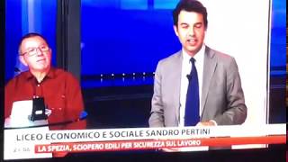 LICEO PERTINI  GENOVA  3F A PRIMOCANALE 21 MAGGIO 2017 1 [upl. by Niddala]