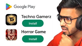 PLAYING THE WORST PLAYSTORE GAMES  TECHNO GAMERZ [upl. by Aenej]