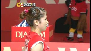 SF WD  Mizuki FujiiReika Kakiiwa vs Vita MarissaNadya Melati  2011 Djarum Indonesia Open [upl. by Adair852]